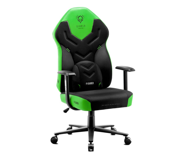 DIABLO Chairs X-GAMER 2.0 Normal Size czarno-zielony - 1208665 - zdjęcie